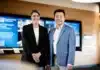 QUT MBAs Lizzie Weigh (Left) and Frank Yong (Right)